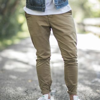 Pablo Men's Straight Fit Chino Pants — Cotton Twill